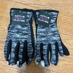 2 pairs Active touch gloves